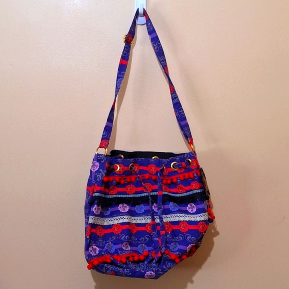 Anna Sui Cloth Shoulder Bag